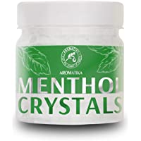 Cristales de Mentol 100g para Saunas - Naturales - Calmantes &amp- Refrescantes - Aromaterapia - Cuidado de Piel - Cabello…